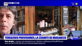 "Si les règles ne sont pas respectées, on ferme", déclare Jacques Boutault, maire EELV du 2e arrondissement, à propos de la limite de 22 heures pour l'ouverture des terrasses