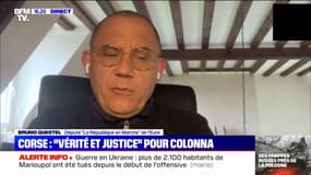 Pour le député Bruno Questel, les accusations de négociations entre l'exécutif corse et Emmanuel Macron autour d'Yvan Colonna sont "stupides"