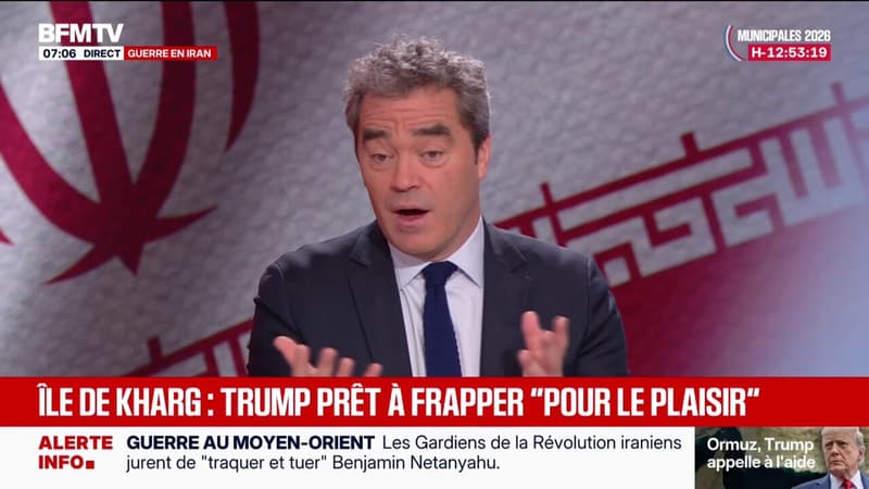 Donald Trump assure que les États-Unis pourraient mener de nouvelles frappes sur l'île de Kharg "pour le plaisir"