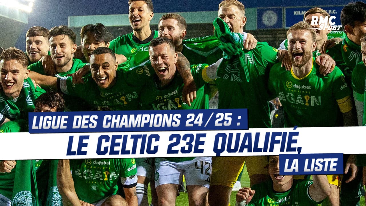 Celtic 23rd qualified, full list
