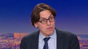 Frédéric Dabi, directeur général Opinion du groupe Ifop sur le plateau de BFMTV ce lundi 24 novembre. 