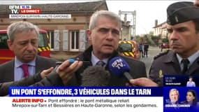 Pont effondré en Haute-Garonne: le procureur de la République de Toulouse déclare qu'un adolescent de 15 ans est mort