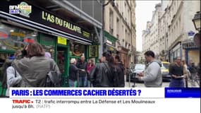 Paris: les commerces cacher désertés? 