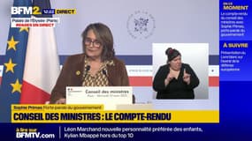 Sophie Primas rappelle la nécessité de "pérenniser le système des retraites"