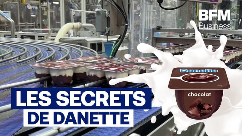 Chefs pâtissiers, labo plein de caméras... Les secrets de fabrication de la Danette