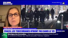 Crack à Paris: Anne Souyris, adjointe à la maire de Paris en charge de la santé, affirme qu'on "ne peut pas en rester là" 