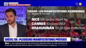 Grève du 7 mars: plusieurs manifestations prévues dans les Alpes-Maritimes