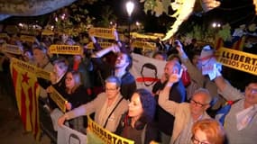 "Pathétique", "intolérable"… des manifestants atterrés face à la détention de membres du gouvernement Catalan