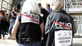 Des policiers mobilisés contre la réforme de la police judiciaire