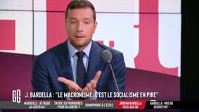 "Le macronisme, c'est le socialisme en pire", dénonce Jordan Bardella