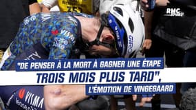Tour de France (E11) : "De penser à la mort à gagner une étape trois mois plus tard", l'émotion de Vingegaard
