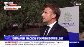 "C'est qu'ils ne sont pas prêts à gouverner", estime Emmanuel Macron sur le chiffrage du programme du Nouveau Front populaire