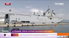 Le Tonnerre, hôpital flottant salvateur pour Gaza ?