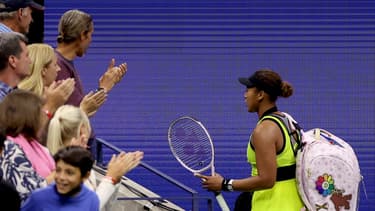 Naomi Osaka s'empresse de quitter le court après son élimination