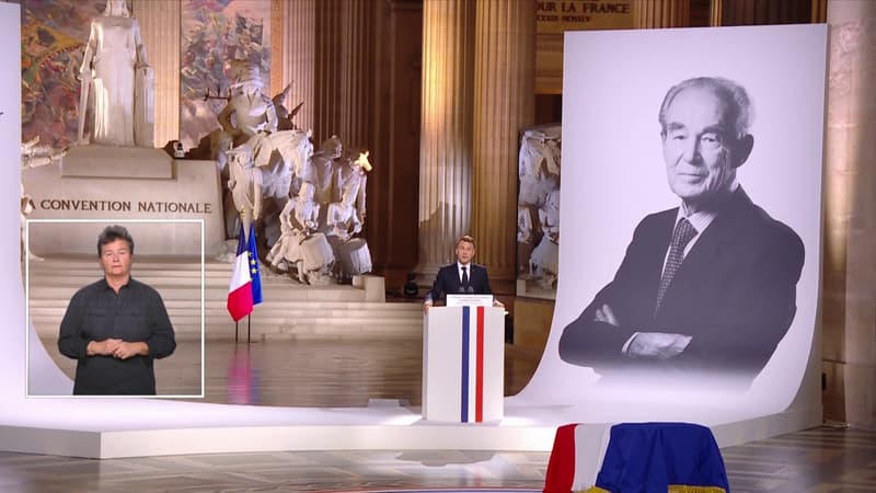 Robert Badinter au Panthéon: Emmanuel Macron promet de porter son combat jusqu'à 
