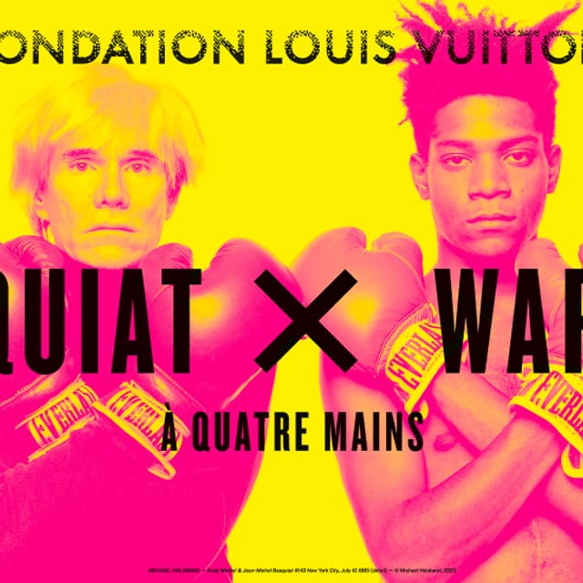Basquiat x Warhol, à quatre mains: A LA FONDATION LOUIS VUITTON
