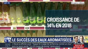 Le succès des eaux aromatisées