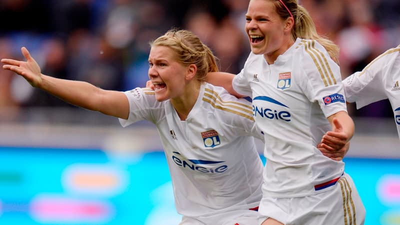Ada Hegerberg et Eugénie Le Sommer
