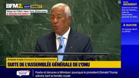 "C'est immoral": António Costa, président du Conseil européen, s'exprime sur la situation à Gaza devant l'ONU