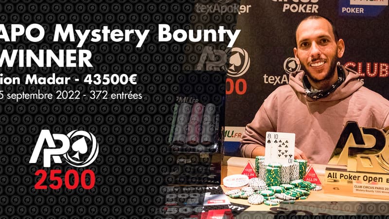 Sion Madar sacré sur le Bounty