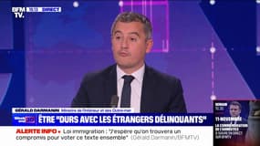 Loi immigration: Gérald Darmanin juge "inacceptable" le fait de ne pas pouvoir régulariser un salarié sans l'accord de son employeur 