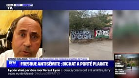 Tags antisémites sur l'hôpital Bichat: "Le message subliminal, c'est excluons les juifs de la médecine", pour Bruno Halioua (président de l’Association des médecins israélites de France)