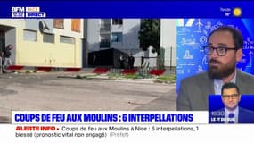 Nice: des coups de feu dans le quartier des Moulins, six personnes interpellées