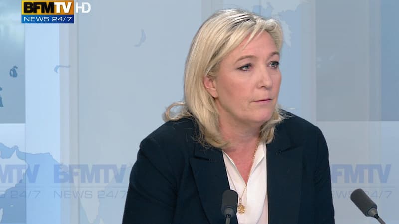 Marine Le Pen sur BFMTV vendredi 16 janvier