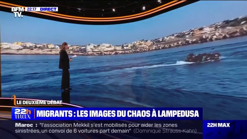 LES ÉCLAIREURS - Près de 6000 migrants ont débarqué à Lampedusa (Italie)