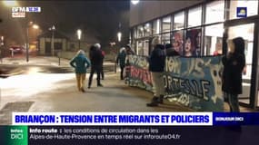 Briançon: tension entre migrants et policiers