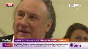 Une nouvelle plainte déposée contre Gérard Depardieu