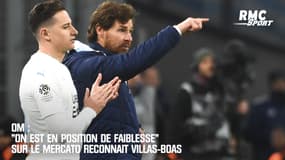 OM : "On est en position de faiblesse" sur le mercato reconnait Villas-Boas