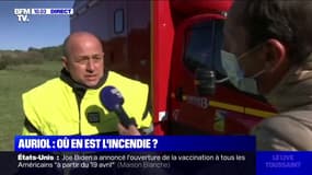 Incendie à Auriol: selon le responsable des pompiers, "le feu est fixé"