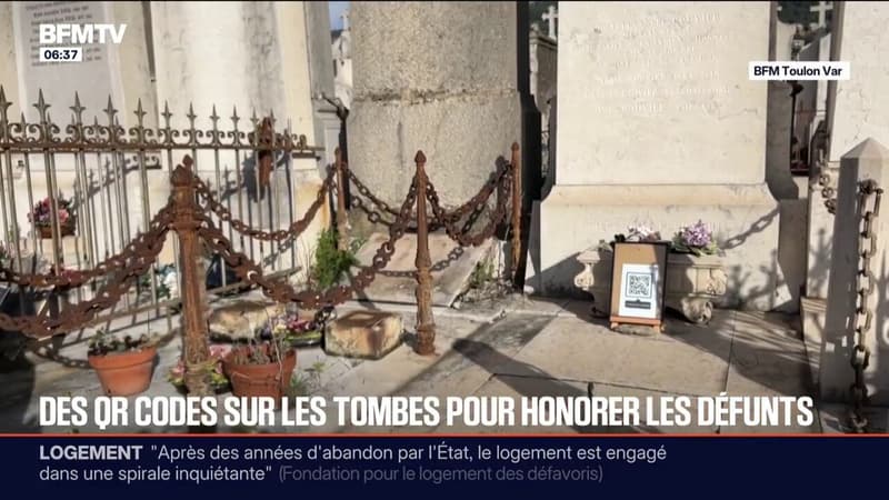 “C’est pour les familles qui veulent se rappeler”: un retraité installe des QR Codes sur les tombes pour honorer les défunts