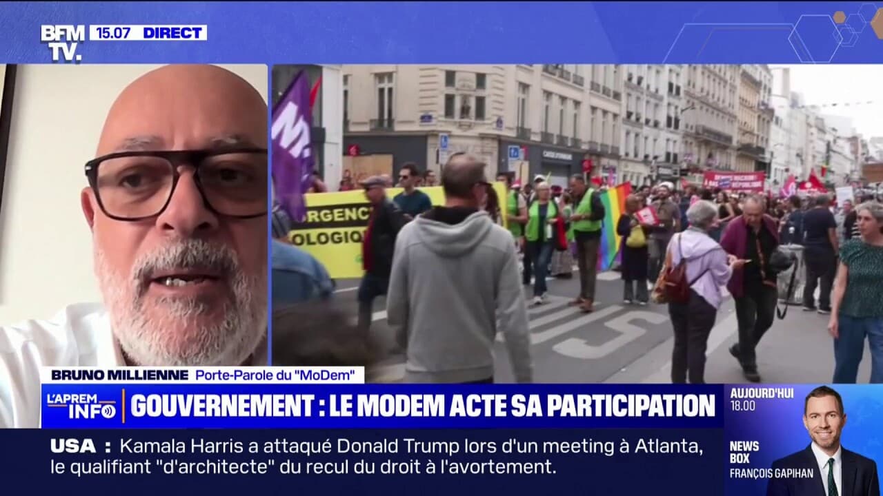 Bruno Millienne (Modem) "Nous resterons les garants du vote exprimé