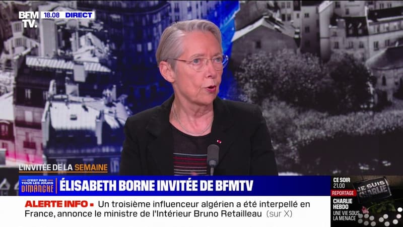 Élisabeth Borne, ministre de l'Éducation nationale: 