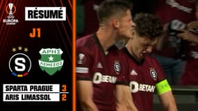 Résumé : Sparta Prague 3-2 Aris Limassol - Ligue Europa (1ère journée)