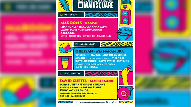 Damso, Kungs... La programmation complète du Main Square Festival dévoilée