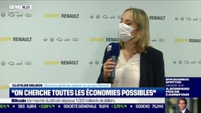 Clotilde Delbos sur le programme "Renaulution": "on va chercher toutes les économies possibles, le plus vite possible"