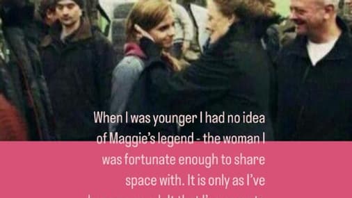 L'hommage d'Emma Watson à Maggie Smith sur Instagram