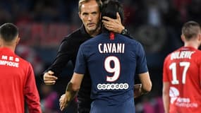 Tuchel avec Cavani