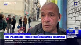 Marseille: Robert Guédiguian en tournage dans la rue d'Aubagne