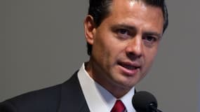 Enrique Peña Nieto, président du Mexique. Son gouvernement appelle ses ressortissants vivant aux Etats-Unis à rester "calmes", après l'élection de Donald Trump. 