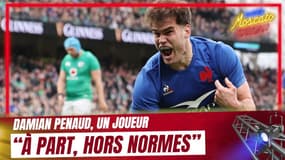 XV de France : "À part", "hors normes", Moscato et Charvet encensent Penaud
