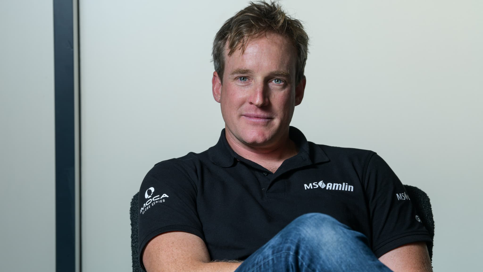 Conrad Colman, skipper de MS Amlin Conrad Colman, skipper de MS Amlin
