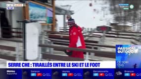Serre Chevalier: tiraillés entre le ski et le foot 