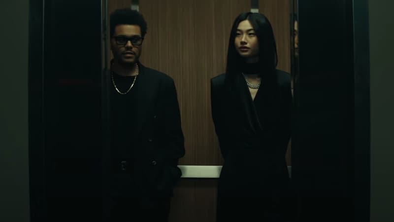 The Weeknd et l'actrice Jung Ho-yeon dans le clip de "Out of Time"