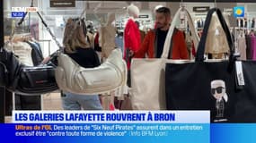 Bron: les Galeries Lafayette rouvrent lundi après un an de travaux