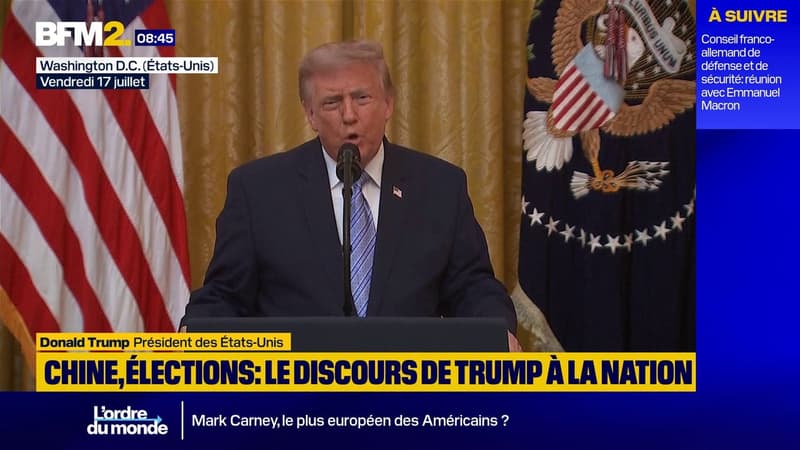 Donald Trump accuse la Chine du "plus gros piratage de données électorales de l'Histoire"