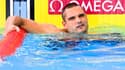 Florent Manaudou à Melbourne lors des championnats du monde de natation (petit bassin)